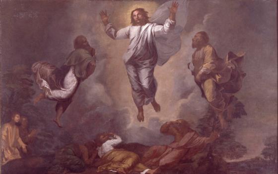A portion of "The Transfiguration" (1560-1520) by Raphael (Artvee)