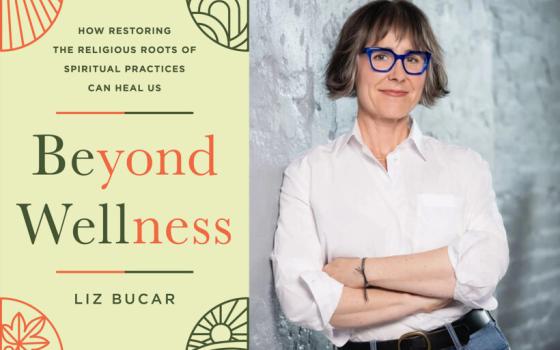 “Beyond Wellness: How Restoring the Religious Roots of Spiritual Practices Can Heal Us” and author Liz Bucar. (Photo © Liz Linder)