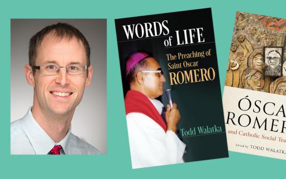 Theologian Todd Walatka and his recent books about St. Óscar Romero