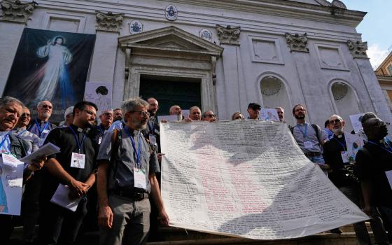Priests and nuns protest Gaza 'genocide'