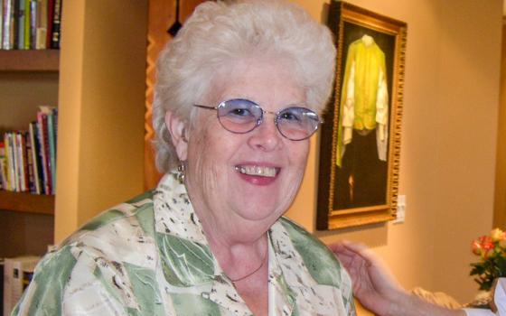 Sr. Monica Gail Grimes of the Sisters of Notre Dame de Namur died July 5 at age 88, after "a life of goodness, kindness and community, always ready to be part of every effort to work for justice, peace and equity," in the words of Sr. Ann Kendrick. (Courtesy of Hope CommUnity Center)