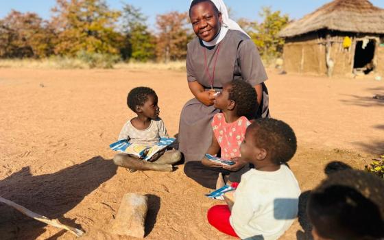 Under the administration of Sr. Felistar Dube, the Sikhethimpilo Centre in Maphisa, Kezi, a rural district about 65 miles north of Bulawayo, Zimbabwe, supports orphans and provides humanitarian assistance in an area many aid agencies find difficult to access because of poor, dangerous roads. (Marko Phiri)