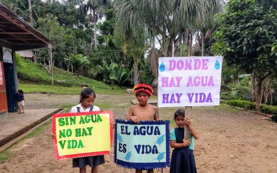 Children in Hebron, Peru make the case for water as life (Juan Vilela Colchón(