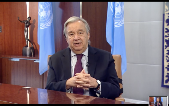 United Nations Secretary General António Guterres (NCR screenshot/Covering Climate 