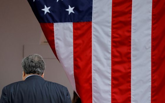 Attorney General William Barr is seen at the White House Sept. 26. Earlier that week, Barr, a Catholic, oversaw the federal executions of William Emmett LeCroy and Christopher Andre Vialva. (CNS/Reuters/Carlos Barria)