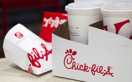 After Notre Dame students organized a petition opposing the university's decision to bring Chick-fil-A to campus, a spokesman said the company responded to the petition's concerns "in a satisfactory manner." (CNS/Reuters/Rashid Umar)