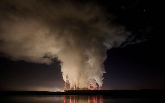 oland's Belchatow Power Station, the biggest coal-fired plant in Europe, is pictured in December 2018. (CNS/Reuters/Kacper Pempel)