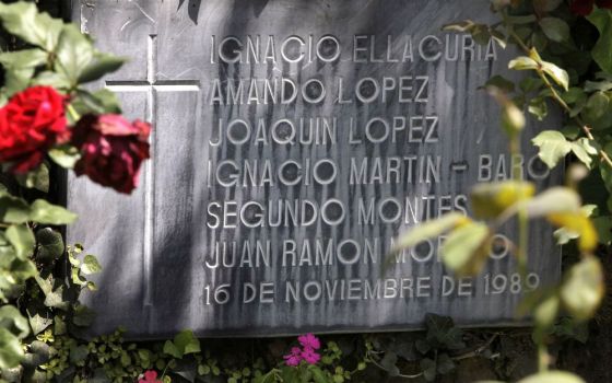 El Salvador Jesuit memorial