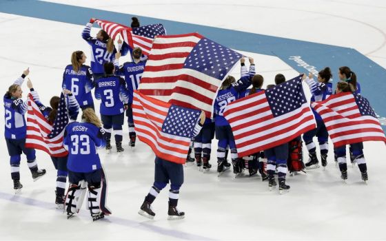 U.S. women's hockey team