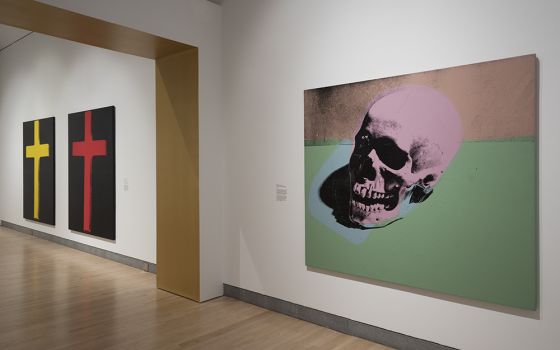 Installation view of "Andy Warhol: Revelation," at the Brooklyn Museum Nov. 19, 2021-June 19, 2022 (Courtesy photo: Brooklyn Museum/Jonathan Dorado. Artworks by Andy Warhol © 2021 The Andy Warhol Foundation for the Visual Arts, Inc.)