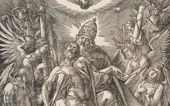 "The Holy Trinity" by Albrecht Dürer, 1511 (Metropolitan Museum of Art)