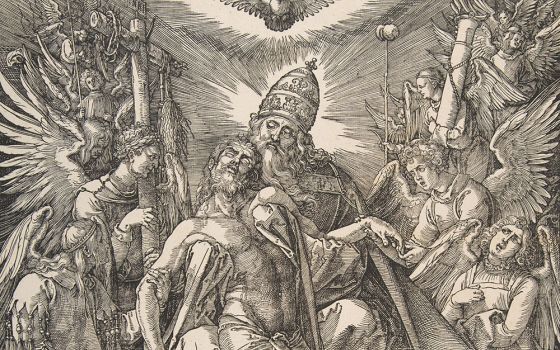 "The Holy Trinity" by Albrecht Dürer, 1511 (Metropolitan Museum of Art)