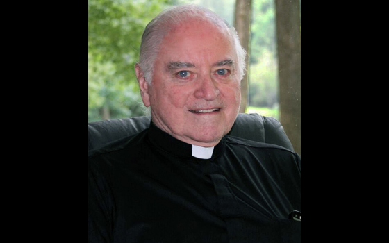 Fr. John Catoir, president and founder of St. Jude Media Ministry, is pictured in an undated photo. He died April 7, at age 90. He also was a nationally syndicated columnist and a former director of The Christophers. (CNS/Courtesy of Patricia Martin)