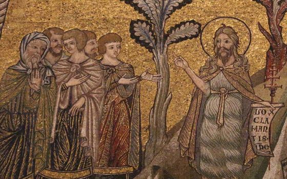 The life of St. John the Baptist is depicted in medieval mosaics at the Baptistery San Giovanni in Florence, Italy. (Wikimedia Commons/Sailko)