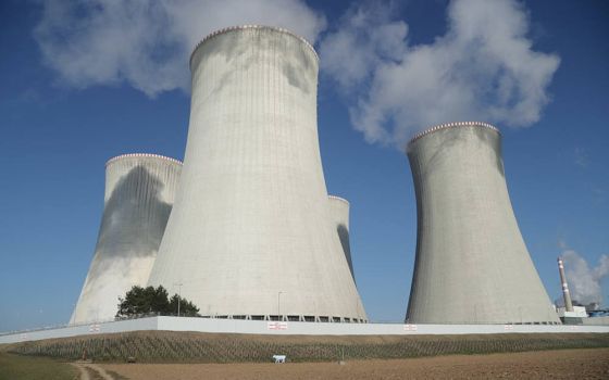 Cooling towers of Dukovany Nuclear Power Station near Dukovany, Czech Republic. (Wikimedia Commons/Jiří Sedláček)