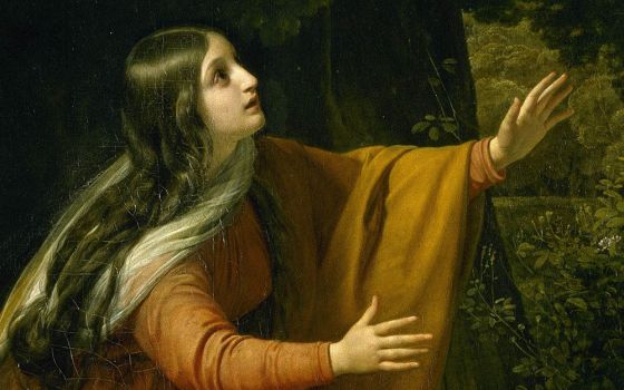 Detail from artist Alexander Ivanov's 1835 painting "Christ's Appearance to Mary Magdalene After the Resurrection" (RNS/Creative Commons)