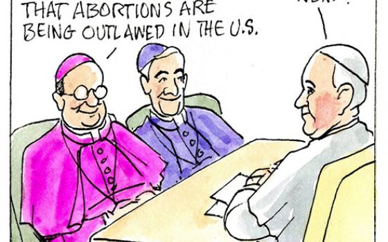 Francis, the comic strip: American bishops visit the pope. They have news, but what's next?