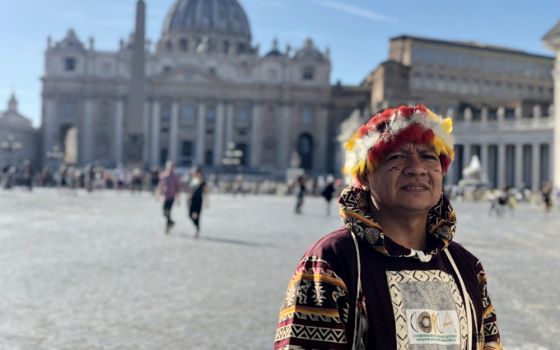 José Gregorio Mirabal, a Curripaco leader from Venezuela and president of the Congress of Indigenous Amazon Organizations (NCR photo/Soli Salgado)