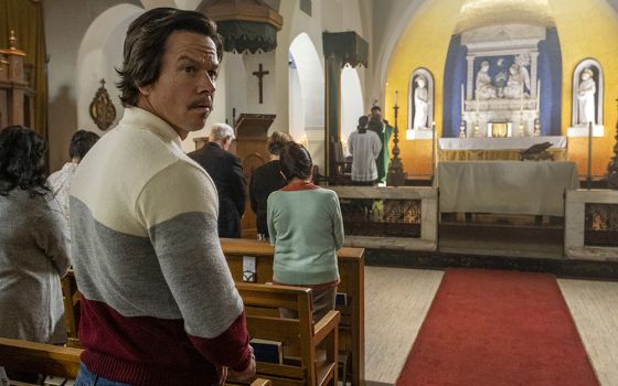 Stuart Long (Mark Wahlberg) in Columbia Pictures' "Father Stu" (Courtesy of Sony Pictures)