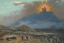 "Moses On Mount Sinai" by Jean-Léon Gérome (Artvee)