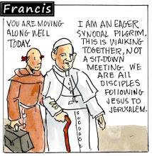 Pope Francis is an eager synodal pilgrim.