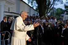 Francis in Colombia