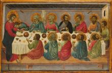 "The Last Supper" (circa 1325–30), Ugolino da Siena (Metropolitan Museum of Art)