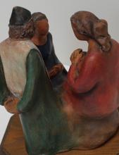 St. Joseph Sr. Marian Cowan's sculpture "The Visitation" is pictured at the Sisters of St. Joseph of Carondelet motherhouse in St. Louis. (Courtesy of Sisters of St. Joseph of Carondelet/Sarah Baker)