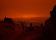 San Francisco 2020, after the Labor Day fires. (Unsplash/Patrick Perkins)