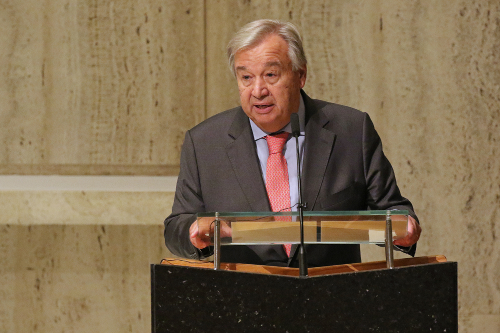 U.N. Secretary-General Antonio Guterres U.N. Secretary-General Antonio Guterres