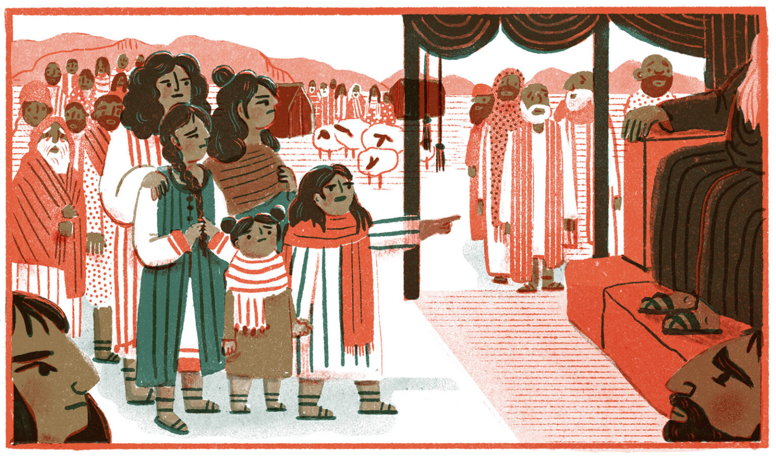 An illustration by Rachel Eleanor for “The Book of Belonging.” (Image by Rachel Eleanor) An illustration by Rachel Eleanor for “The Book of Belonging.” (Image by Rachel Eleanor)