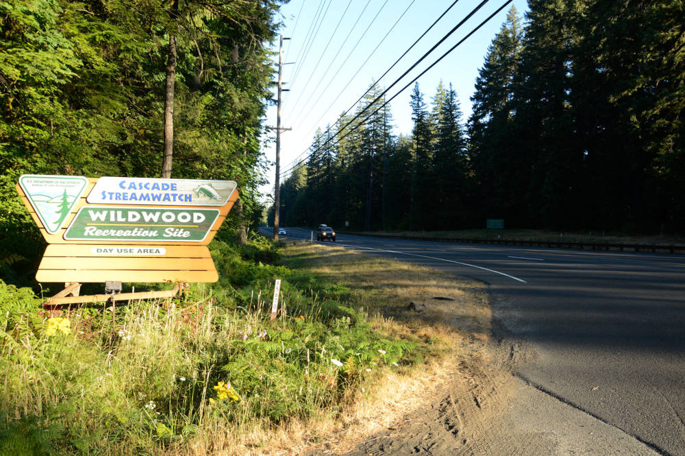 The sacred site at issue is known as Ana Kwna Nchi Nchi Patat (the “Place of Big Big Trees”) along Highway 26 near Mount Hood in Oregon. (RNS Photo/Courtesy of the Becket Fund for Religious Liberty)